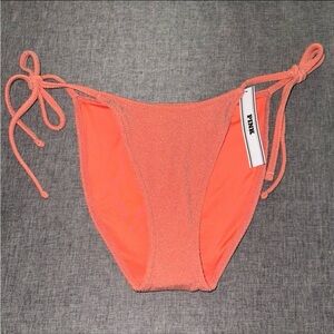 PINK Victoria's Secret Coral Bikini Bottom
